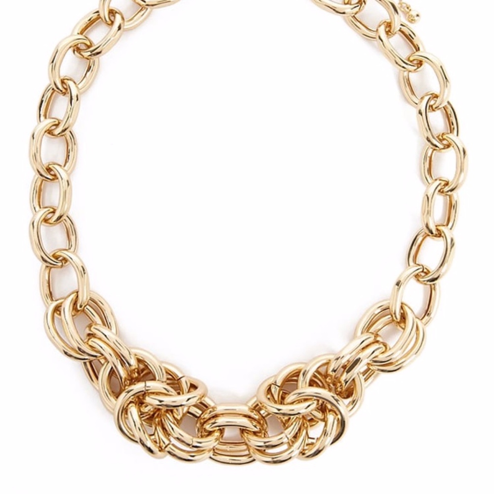 Double Curb Chain Necklace